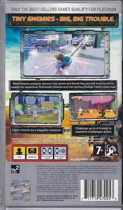 Ratchet and Clank Size Matters - Platinum - PSP (B Grade) (Genbrug)